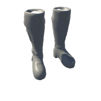 Sci-Fi Girl base mesh Boots